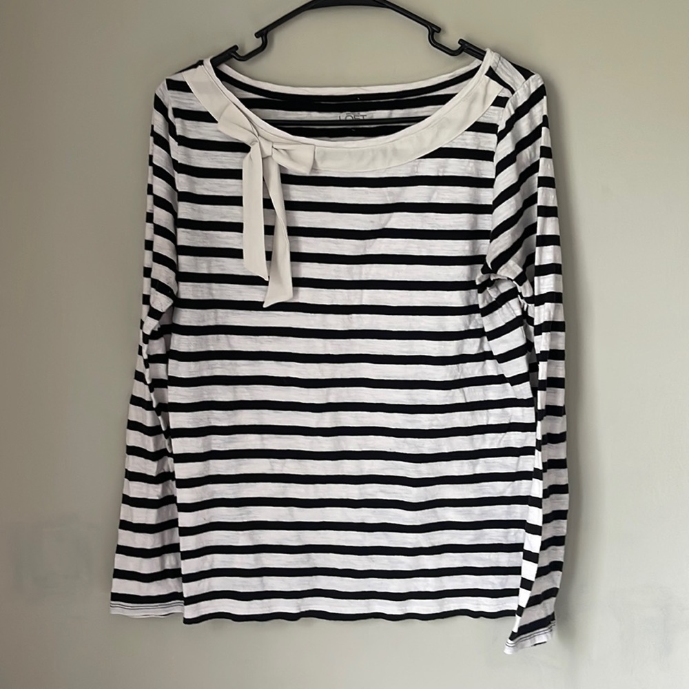 Loft striped shirt